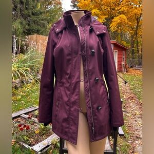 G.H. Bass & Co. Women's Deep Burgundy Utility Jacket